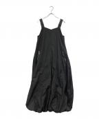 UN3D.アンスリード）の古着「バルーンワンピース」｜ブラック