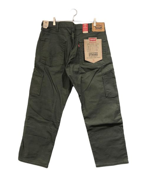 LEVI'S（リーバイス）LEVI'S (リーバイス) ダブルニーパンツ グリーン サイズ:SIZE 36の古着・服飾アイテム