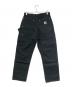 CarHartt (カーハート) ダブルニーパンツ ブラック サイズ:SIZE 29：18000円