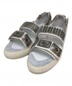 TOGA PULLAトーガ プルラ）の古着「METAL SNEAKER SANDALS」｜ホワイト