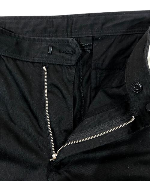 DIESEL（ディーゼル）DIESEL (ディーゼル) サイドラインパンツ ブラック サイズ:SIZE 46の古着・服飾アイテム