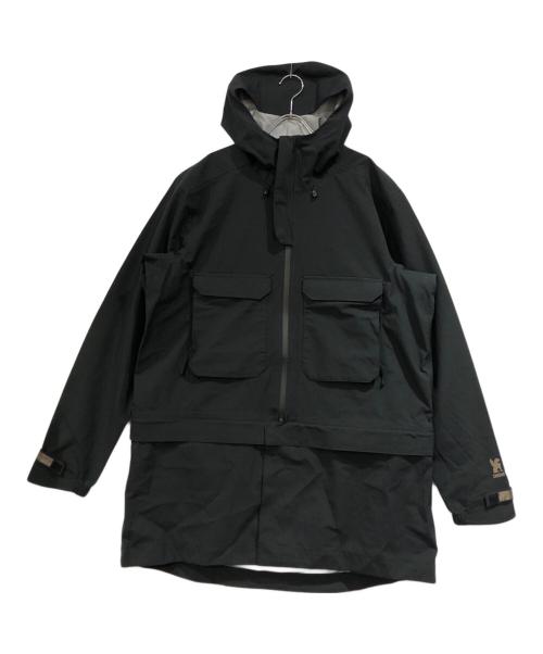 CHROME（クローム）CHROME (クローム) STORM KOJAK CONVERTIBLE JACKET ブラック サイズ:XLの古着・服飾アイテム