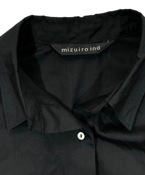 mizuiro-ind（ミズイロインド）mizuiro-ind (ミズイロインド) プリーツワンピース ブラック サイズ:-の古着・服飾アイテム