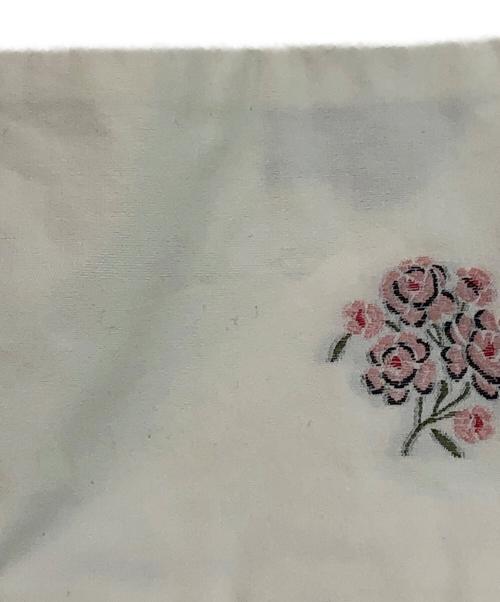 Christian Dior（クリスチャン ディオール）Christian Dior (クリスチャン ディオール) 花柄スカート アイボリー サイズ:SIZE 38の古着・服飾アイテム