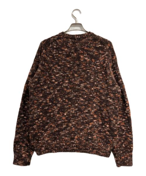 AURALEE（オーラリー）AURALEE (オーラリー) WOOL MIX COLOR SLUB YARN KNIT ブラウン サイズ:SIZE 3の古着・服飾アイテム