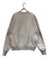 Champion (チャンピオン) リバースウィーブスウェット/THE MET APPLIQUED LOGO CREW SWEAT CREAM グレー サイズ:SIZE M：9000円