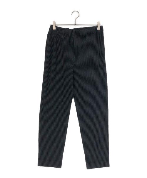 HOMME PLISSE ISSEY MIYAKE（オム プリッセ イッセイ ミヤケ）HOMME PLISSE ISSEY MIYAKE (オム プリッセ イッセイ ミヤケ) プリーツパンツ ブラック サイズ:SIZE 2の古着・服飾アイテム