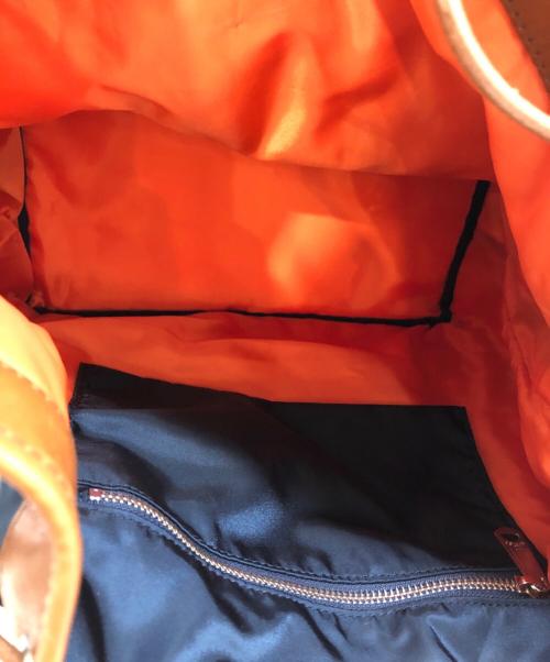 PORTER（ポーター）PORTER (ポーター) DRAWSTRING BAG(L) ネイビーの古着・服飾アイテム