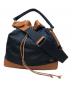 PORTER（ポーター）の古着「DRAWSTRING BAG(L)」｜ネイビー