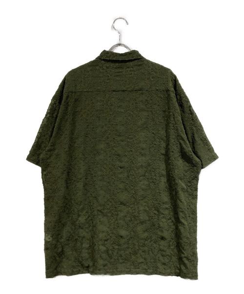 SUPREME（シュプリーム）Supreme (シュプリーム) Chainstitch Chiffon S/S Shirt グリーン サイズ:-の古着・服飾アイテム