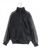 adidasアディダス）の古着「デニム ファイヤーバード トラックトップ」｜ブラック