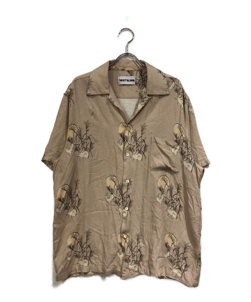 NEAT ALOHA（ニートアロハ）NEAT ALOHA (ニートアロハ) 半袖シャツ ベージュ サイズ:SIZE Mの古着・服飾アイテム
