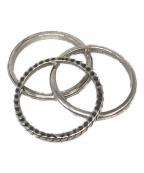 Rags McGREGORラグスマックレガー）の古着「3連リング」