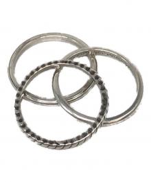 Rags McGREGOR（ラグスマックレガー）の古着「3連リング」