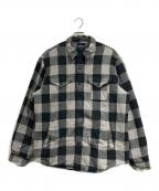 POLO RALPH LAURENポロ・ラルフローレン）の古着「裏ボアシャツジャケット」｜グレー