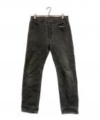 LEVI'Sリーバイス）の古着「501ブラックデニムパンツ」｜グレー