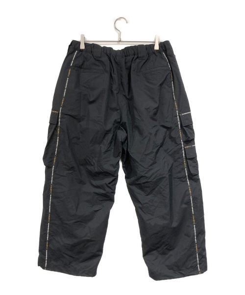 TIGHTBOOTH PRODUCTION（タイトブースプロダクション）TIGHTBOOTH PRODUCTION (タイトブースプロダクション) BlackEyePatch (ブラックアイパッチ) コラボナイロンパンツ ブラック サイズ:SIZE Lの古着・服飾アイテム