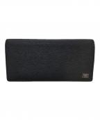 PORTERポーター）の古着「LONG WALLET」｜ブラック