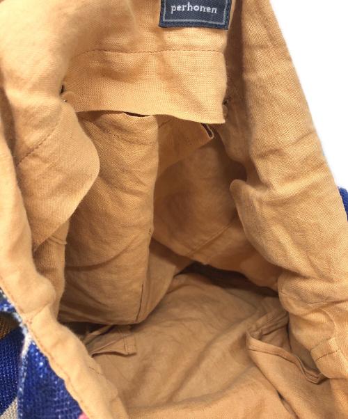 mina perhonen（ミナ ペルホネン）mina perhonen (ミナ ペルホネン) フォカッチャバッグ マルチカラーの古着・服飾アイテム