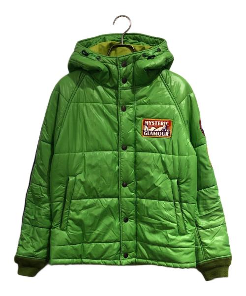 Hysteric Glamour（ヒステリックグラマー）Hysteric Glamour (ヒステリックグラマー) ダウンジャケット グリーン サイズ:SIZE Sの古着・服飾アイテム