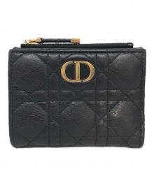 Christian Dior（クリスチャン ディオール）の古着「カナージュダリアウォレット」｜ブラック