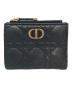 Christian Dior（クリスチャン ディオール）の古着「カナージュダリアウォレット」｜ブラック