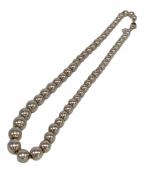 TIFFANY & Co.ティファニー）の古着「ボールチェーンネックレス」｜シルバー