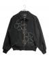 NOON GOONS（ヌーングーンズ）の古着「FLORAN EMBROIDERY JACKET」｜ブラック
