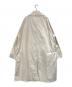 Maison Margiela (メゾンマルジェラ) シャツドッキングトレンチコート アイボリー サイズ:SIZE 46：90000円