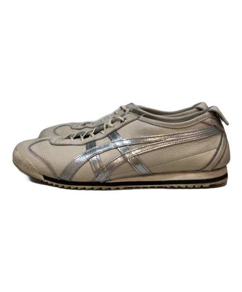 Onitsuka Tiger（オニツカタイガー）Onitsuka Tiger (オニツカタイガー) ローカットスニーカー/メキシコ66 アイボリー サイズ:28㎝の古着・服飾アイテム
