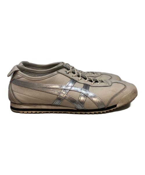 Onitsuka Tiger（オニツカタイガー）Onitsuka Tiger (オニツカタイガー) ローカットスニーカー/メキシコ66 アイボリー サイズ:28㎝の古着・服飾アイテム