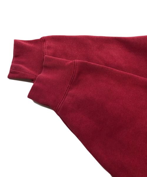 stussy（ステューシー）stussy (ステューシー) ロゴパーカー レッド サイズ:SIZE Lの古着・服飾アイテム