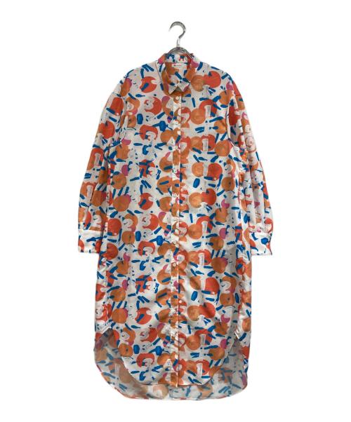 HERALBONY（ヘラルボニー）HERALBONY (ヘラルボニー) シャツワンピース「タイトル不明」 マルチカラー サイズ:SIZE Freeの古着・服飾アイテム