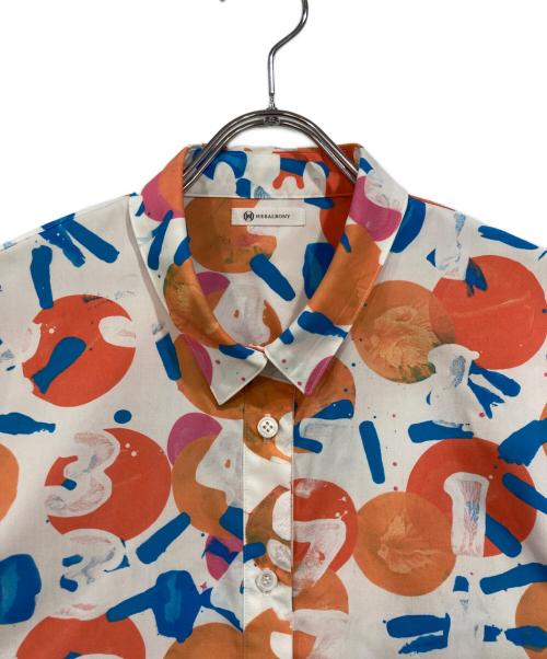 HERALBONY（ヘラルボニー）HERALBONY (ヘラルボニー) シャツワンピース「タイトル不明」 マルチカラー サイズ:SIZE Freeの古着・服飾アイテム