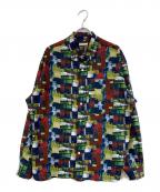 HERALBONYヘラルボニー）の古着「レギュラーカラーシャツ「My world」」｜マルチカラー