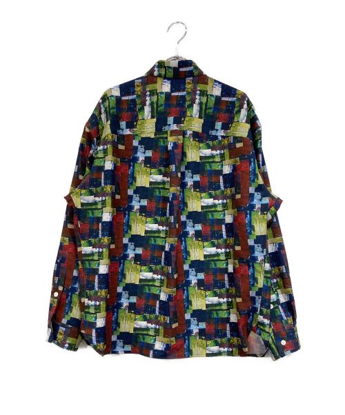HERALBONY（ヘラルボニー）HERALBONY (ヘラルボニー) レギュラーカラーシャツ「My world」 マルチカラー サイズ:SIZE Mの古着・服飾アイテム