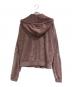 DIESEL (ディーゼル) Zip-up Hoodie faded chenille ピンク サイズ:SIZE M：12000円