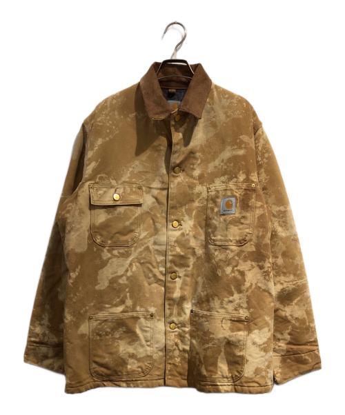 CarHartt（カーハート）CarHartt (カーハート) ブリーチ加工ダックチョアコート ベージュ サイズ:SIZE 42の古着・服飾アイテム