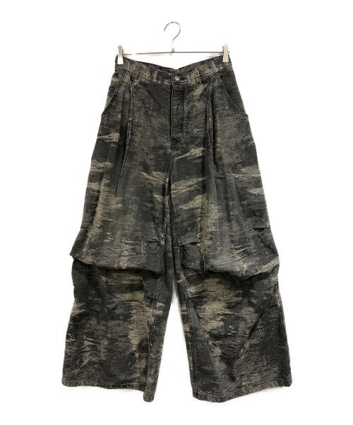 TAAKK（ターク）TAAKK (ターク) DESIGN TROUSERS グレー サイズ:SIZE 2の古着・服飾アイテム