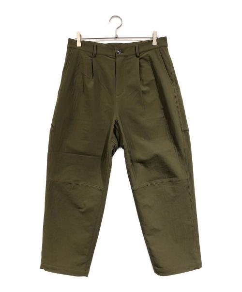 Snow peak（スノーピーク）snow peak (スノーピーク) Easy Cloth Pants オリーブ サイズ:SIZE Mの古着・服飾アイテム