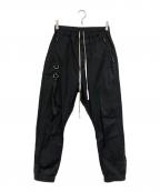 RICK OWENSリックオウエンス）の古着「サルエル イージーパンツ」｜ブラック
