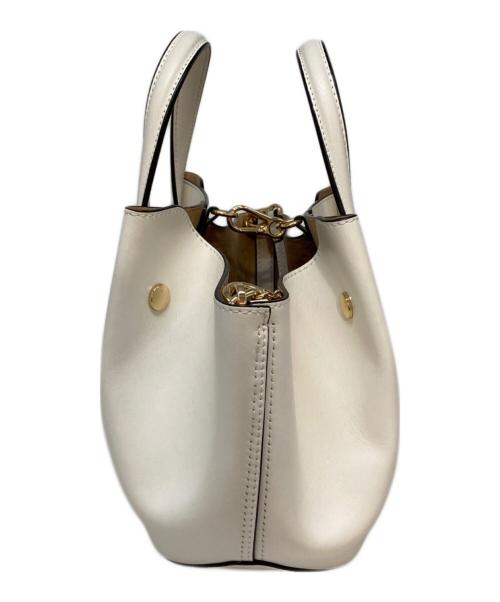 TOMORROW LAND（トゥモローランド）TOMORROW LAND (トゥモローランド) SHELL MINI バッグ ホワイトの古着・服飾アイテム