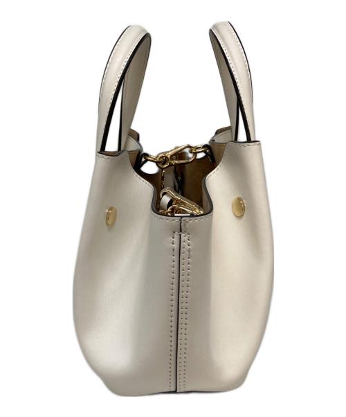 TOMORROW LAND（トゥモローランド）TOMORROW LAND (トゥモローランド) SHELL MINI バッグ ホワイトの古着・服飾アイテム