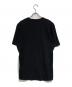 VERSACE (ヴェルサーチェ) ワンポイントロゴ刺繍Tシャツ ブラック サイズ:-：13000円
