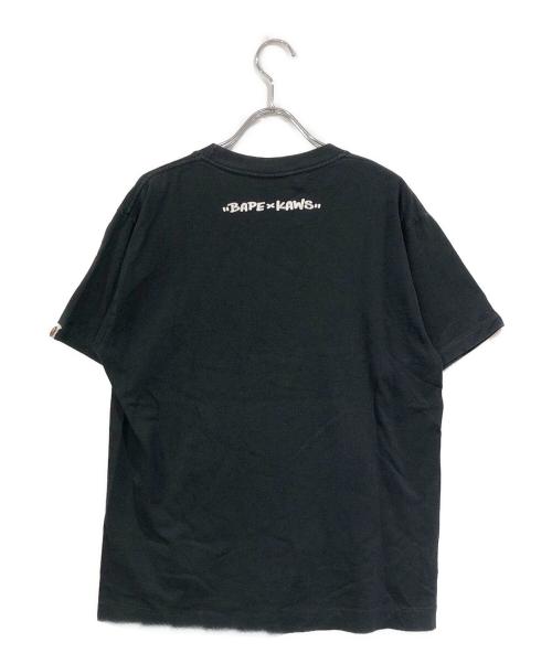 A BATHING APE（アベイシングエイプ）A BATHING APE (アベイシングエイプ) KAWS (カウズ) オールドフェイス ブラック サイズ:-の古着・服飾アイテム