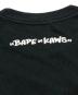 中古・古着 A BATHING APE (アベイシングエイプ) KAWS (カウズ) オールドフェイス ブラック サイズ:-：10000円