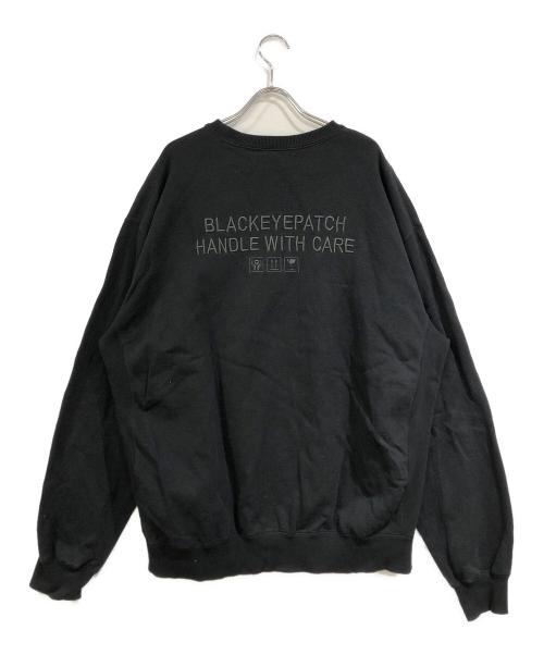 BlackEyePatch（ブラックアイパッチ）BlackEyePatch (ブラックアイパッチ) スウェット ブラック サイズ:SIZE XLの古着・服飾アイテム