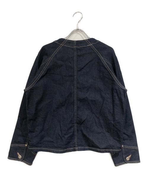 ourhome（アワホーム）ourhome (アワホーム) きれいめデニムジャケット インディゴ サイズ:SIZE Freeの古着・服飾アイテム