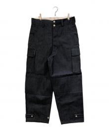 ALMW by WAIPER（アーミー バイ ワイパー）の古着「M-47 VINTAGE WASH Denim Cargo Pants」｜インディゴ
