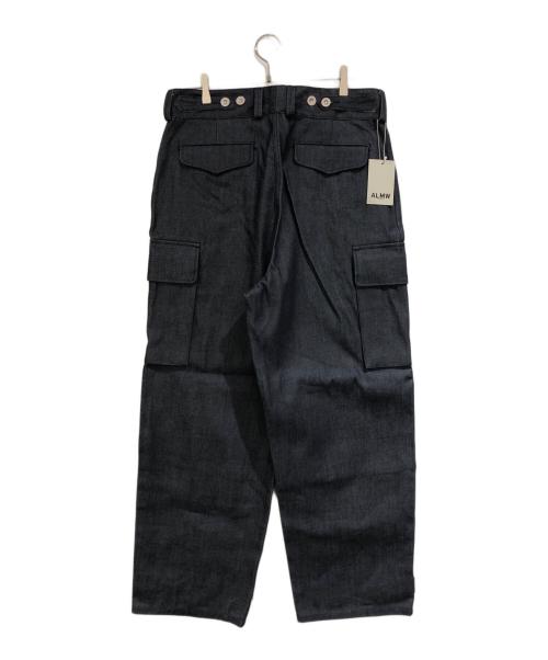 ALMW by WAIPER（アーミー バイ ワイパー）ALMW by WAIPER (アーミー バイ ワイパー) M-47 VINTAGE WASH Denim Cargo Pants インディゴ サイズ:SIZE Lの古着・服飾アイテム